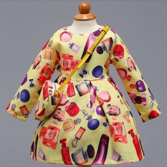 Girls yellow Easter dress - Picture 1 of 1